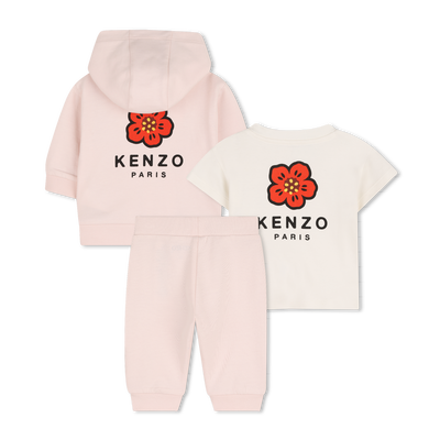Ensemble pantalon, cardigan et tee-shirt KENZO KIDS UNISEXE