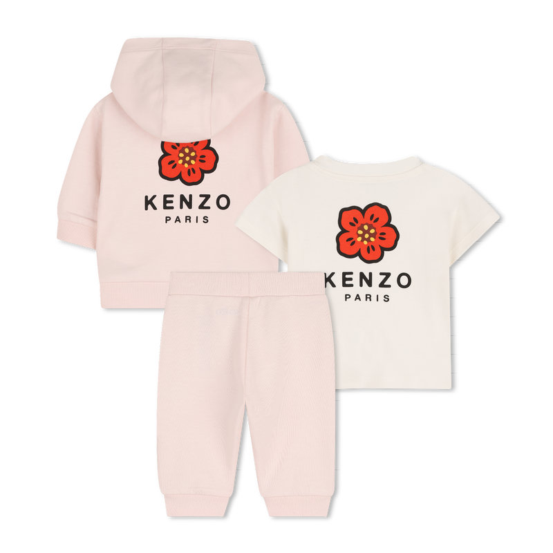 Ensemble pantalon, cardigan et tee-shirt KENZO KIDS 
                        UNISEXE