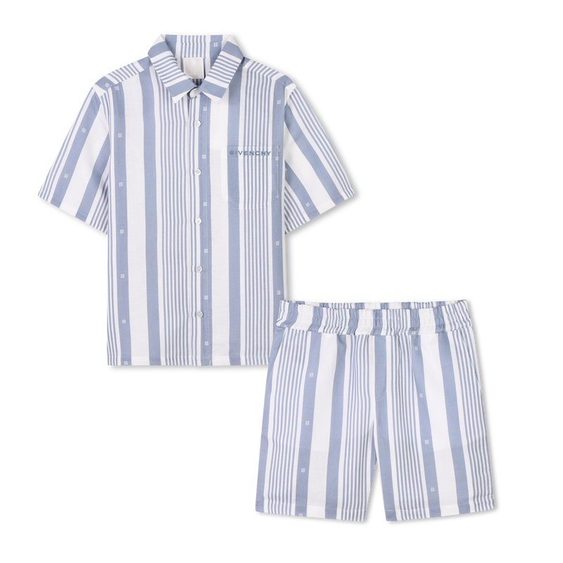 Ensemble chemise et short GIVENCHY 
                    GARCON