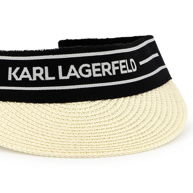 Visière élastiquée KARL LAGERFELD KIDS 
                    FILLE
