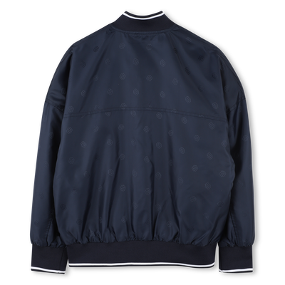 Blouson zipp&eacute; imprim&eacute; BOSS GARCON