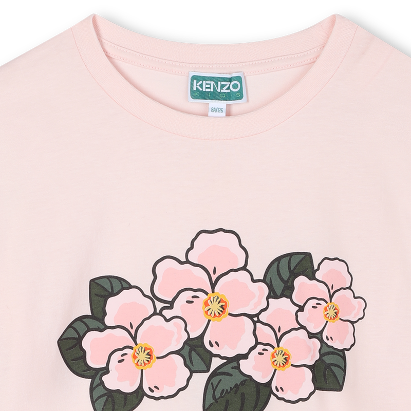 T-shirt &agrave; manches longues KENZO KIDS 
                        FILLE