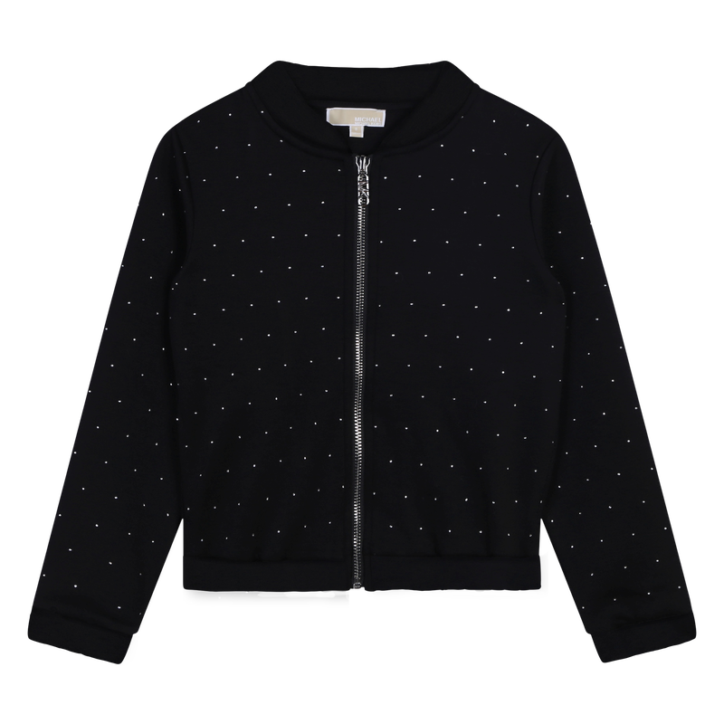 Cardigan zippé à clous MICHAEL KORS 
                    FILLE