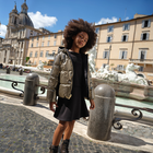 Robe manches courtes MICHAEL KORS 
                    FILLE