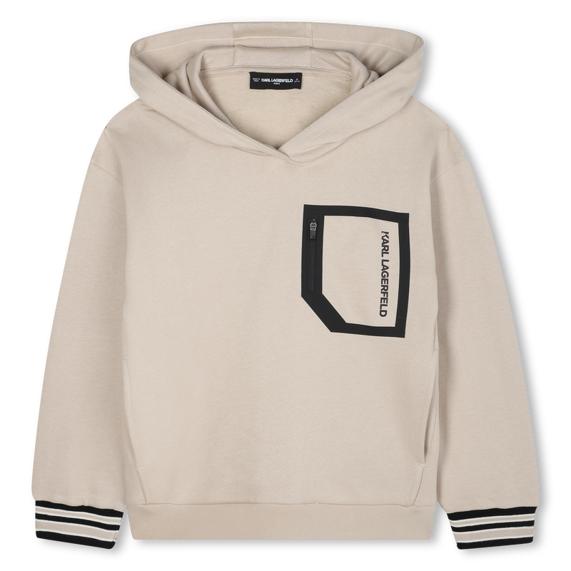 Sweat-shirt à capuche KARL LAGERFELD KIDS 
                    GARCON