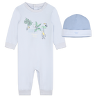 Combinaison et bonnet en coton KENZO KIDS 
                    GARCON