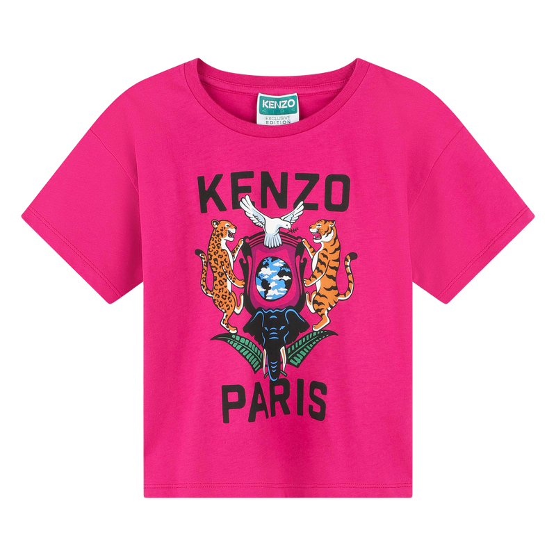 T-shirt à manches courtes KENZO KIDS 
                    FILLE