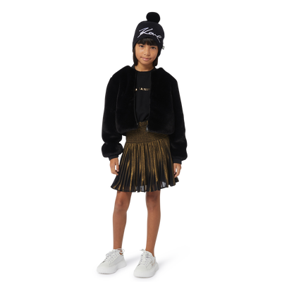 Robe multimatière KARL LAGERFELD KIDS FILLE