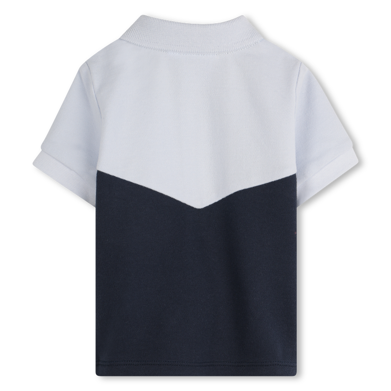 Polo &agrave; tresses sur les manches BOSS 
                        GARCON