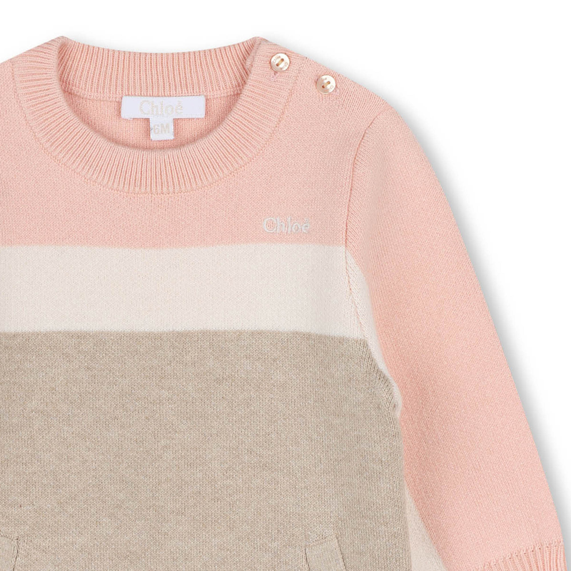 Robe tricolore à rayures CHLOE 
                    FILLE