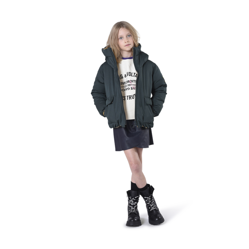 Jupe fermeture zippée ZADIG & VOLTAIRE 
                    FILLE