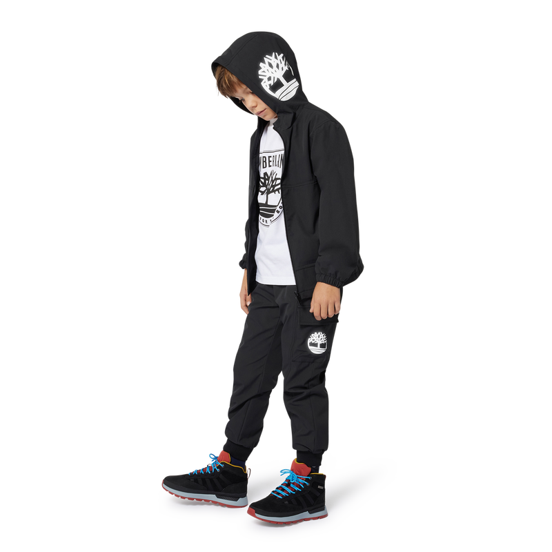 T-shirt manches courtes &agrave; sigle TIMBERLAND 
                        GARCON