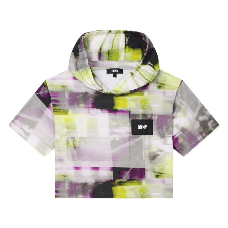 T-shirt à capuche DKNY 
                    FILLE