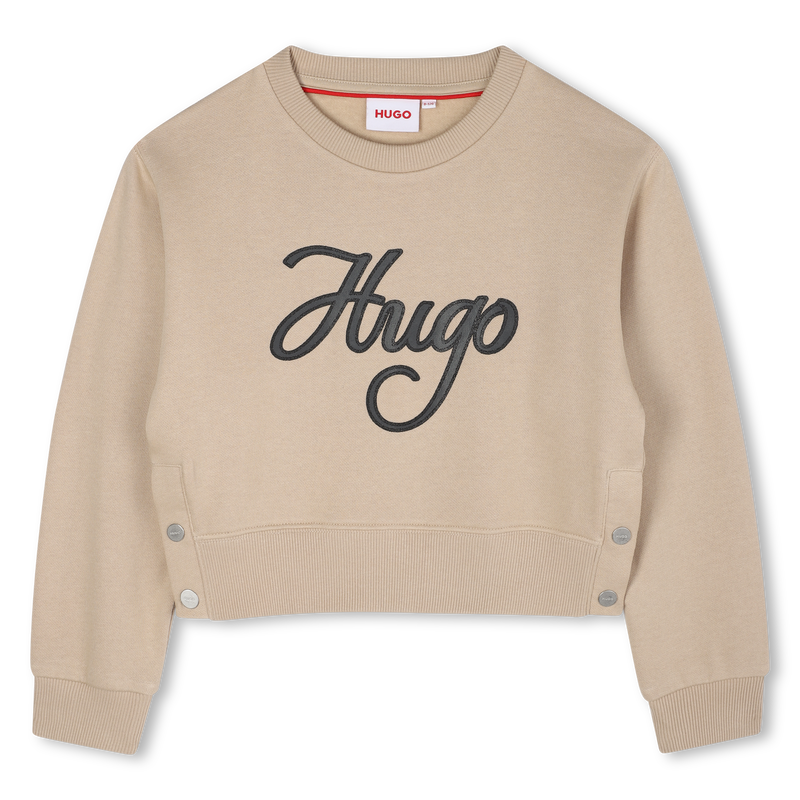 Sweat-shirt col rond Hugo 
                        FILLE