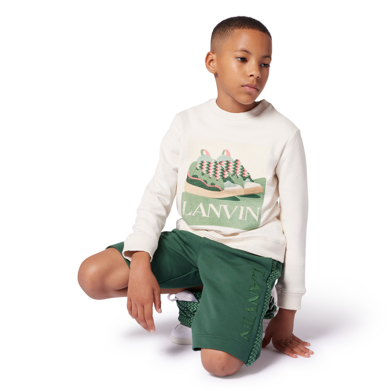 Sweat-shirt en molleton LANVIN 
                    GARCON