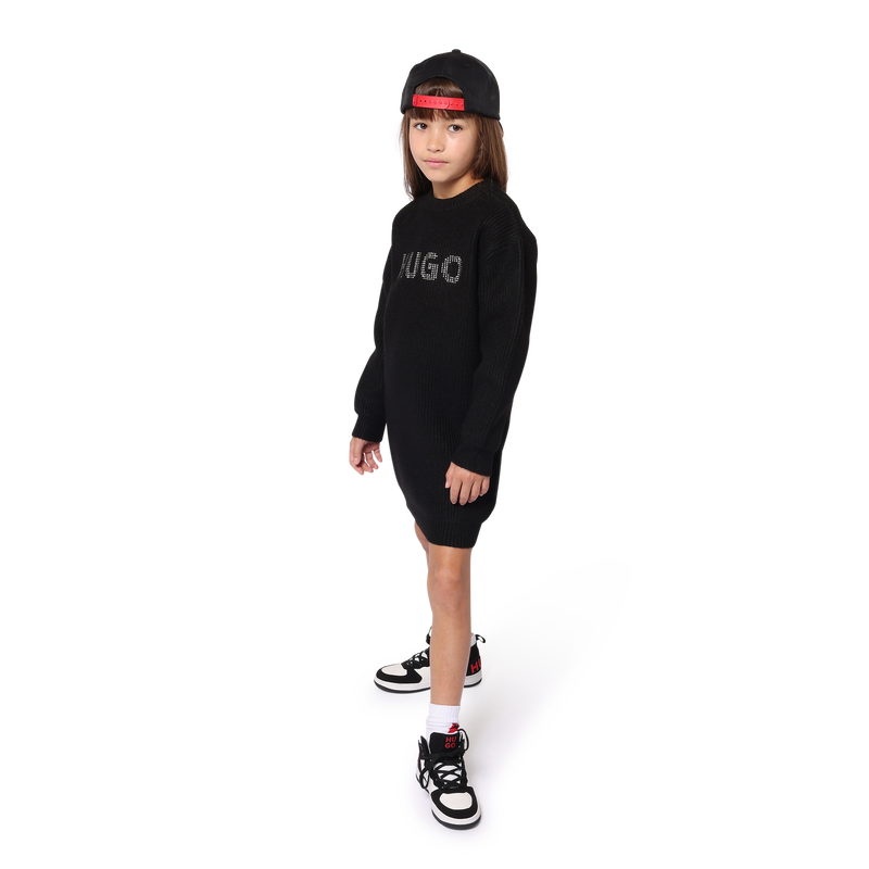 Robe pull cloutée Hugo 
                    FILLE