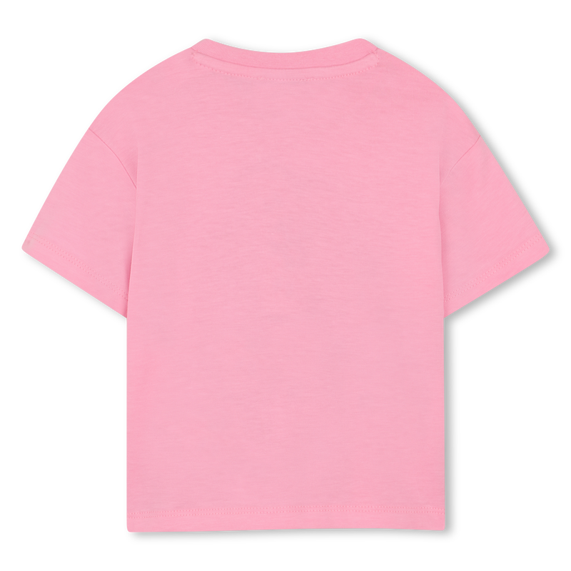 T-SHIRT PRESSION A L'EPAULE KENZO KIDS 
                        FILLE