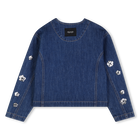 Veste en jean courte MARC JACOBS 
                    FILLE