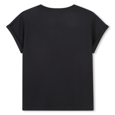 TEE-SHIRT MANCHES COURTES DKNY FILLE