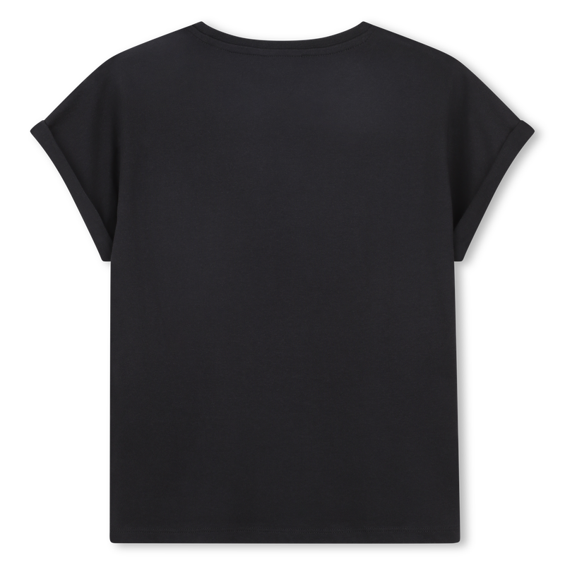 TEE-SHIRT MANCHES COURTES DKNY 
                        FILLE