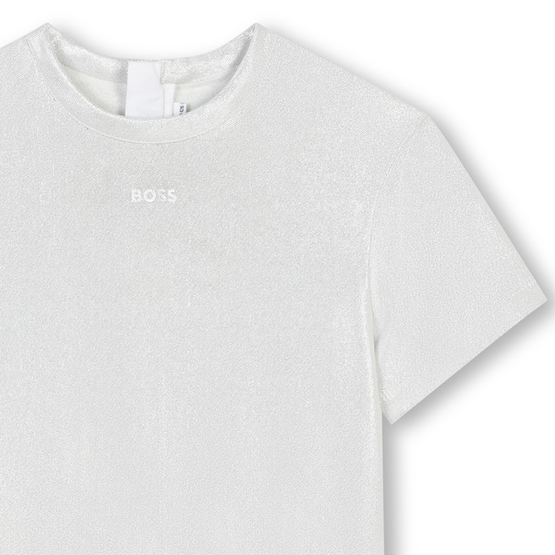 Robe doublée à manches courtes BOSS 
                    FILLE
