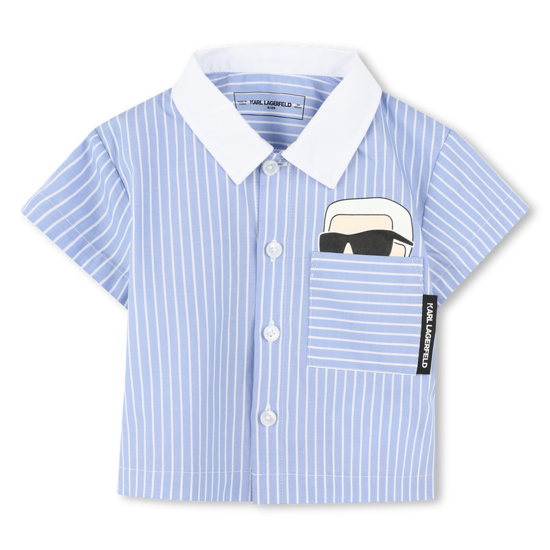 Ensemble chemise et short KARL LAGERFELD KIDS 
                        GARCON