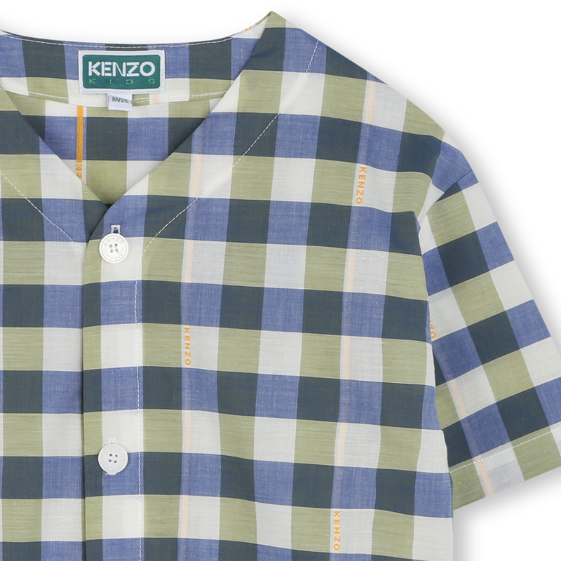 Chemise &agrave; manches courtes KENZO KIDS 
                        GARCON