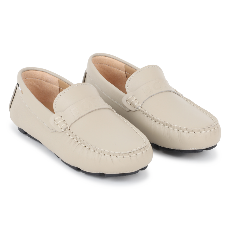 Mocassins en cuir BOSS 
                    GARCON