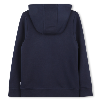 Sweat-shirt zippé à capuche BOSS GARCON