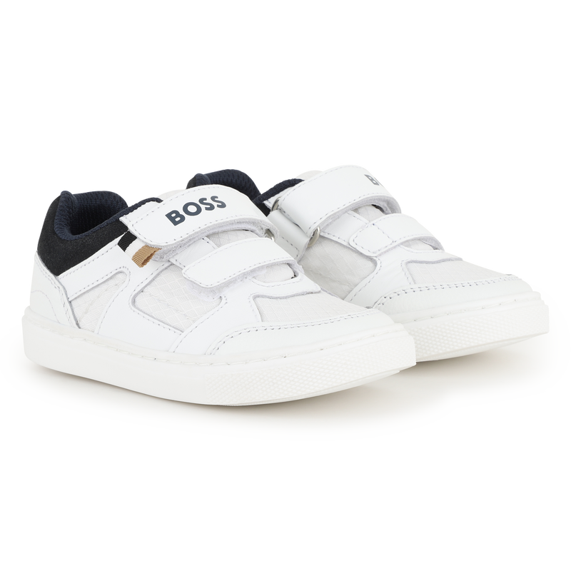 BASKETS &Agrave; BANDES AUTO AGRIPPANTES BOSS 
                        GARCON