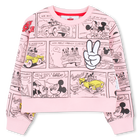 Sweat-shirt molletonn&eacute; MARC JACOBS 
                    FILLE