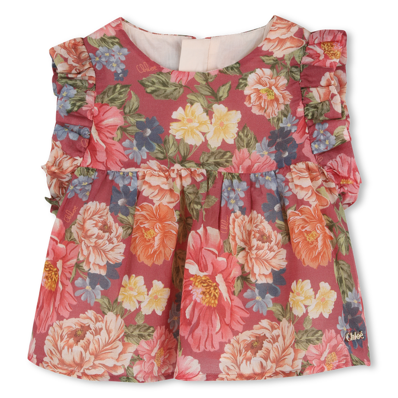 Ensemble top + culotte bouffante CHLOE 
                        FILLE