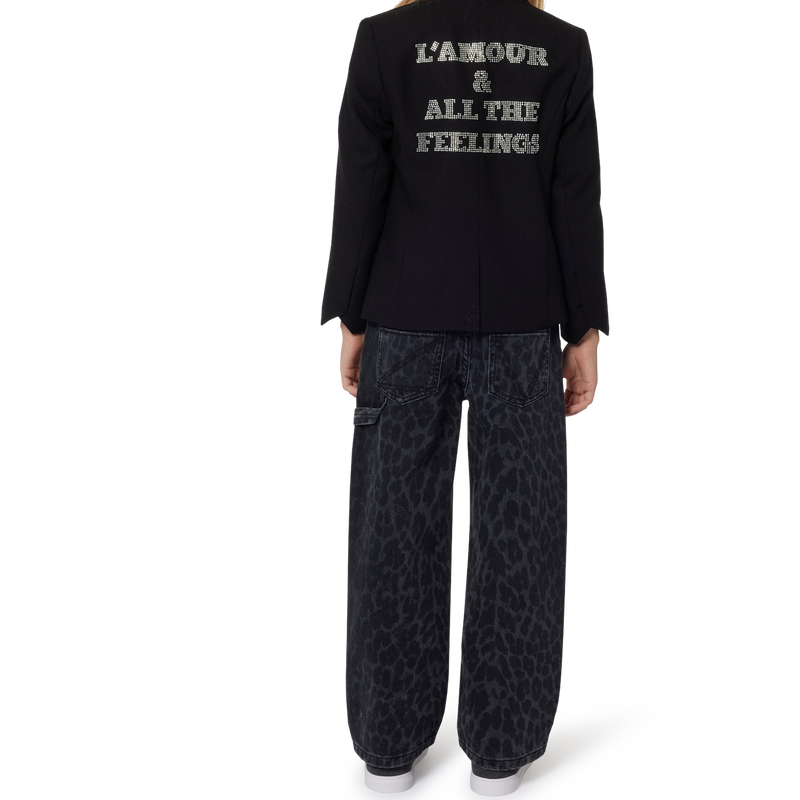 Jean &agrave; taille haute ajustable ZADIG VOLTAIRE 
                        FILLE
