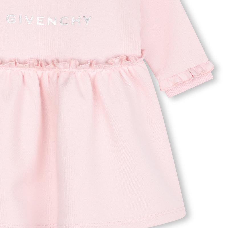 Robe molletonnée à volants GIVENCHY 
                    FILLE