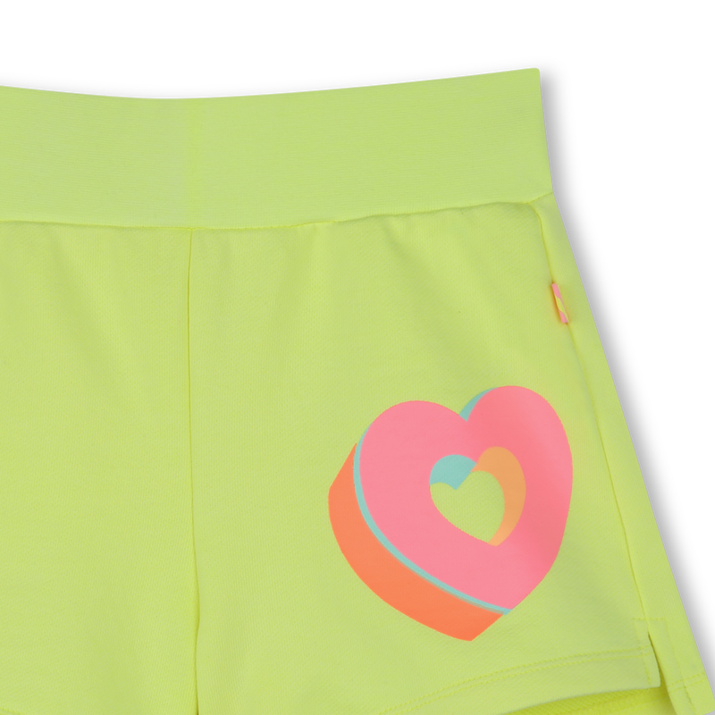 Short en molleton avec coeurs BILLIEBLUSH 
                    FILLE