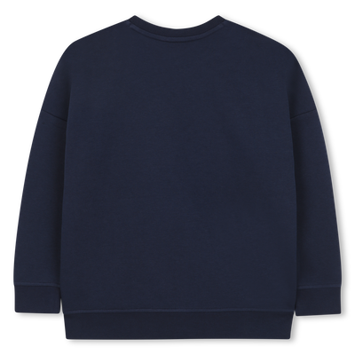 Sweat-shirt col rond uni BOSS GARCON