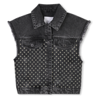 Veste sans manche en jean MARC JACOBS 
                    FILLE