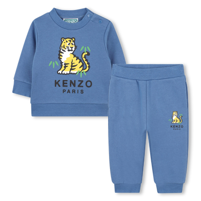 Ensemble sweat et pantalon en molleton KENZO KIDS UNISEXE