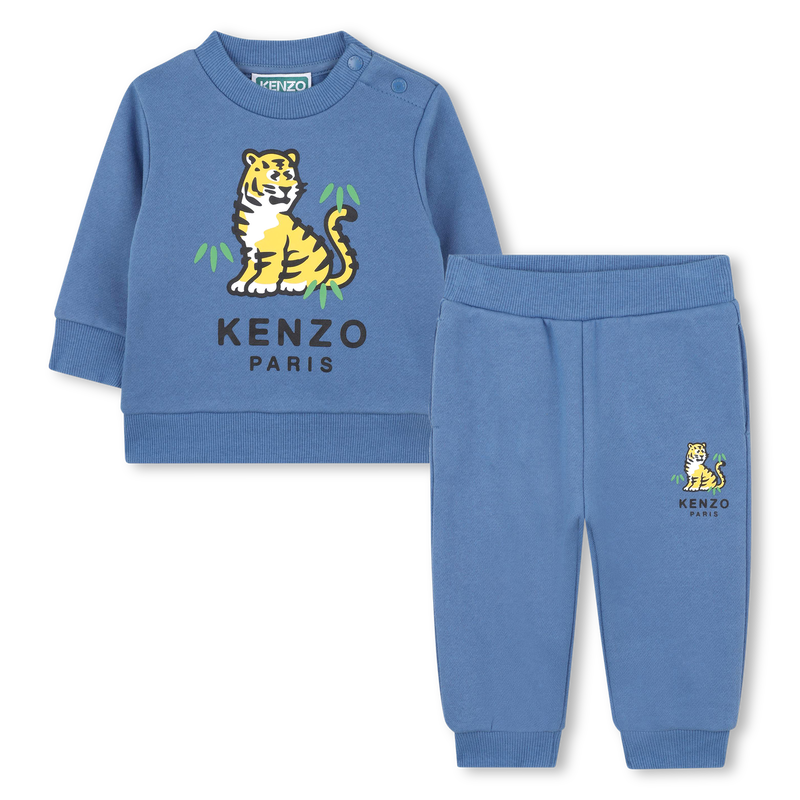 Ensemble sweat et pantalon en molleton KENZO KIDS 
                    UNISEXE