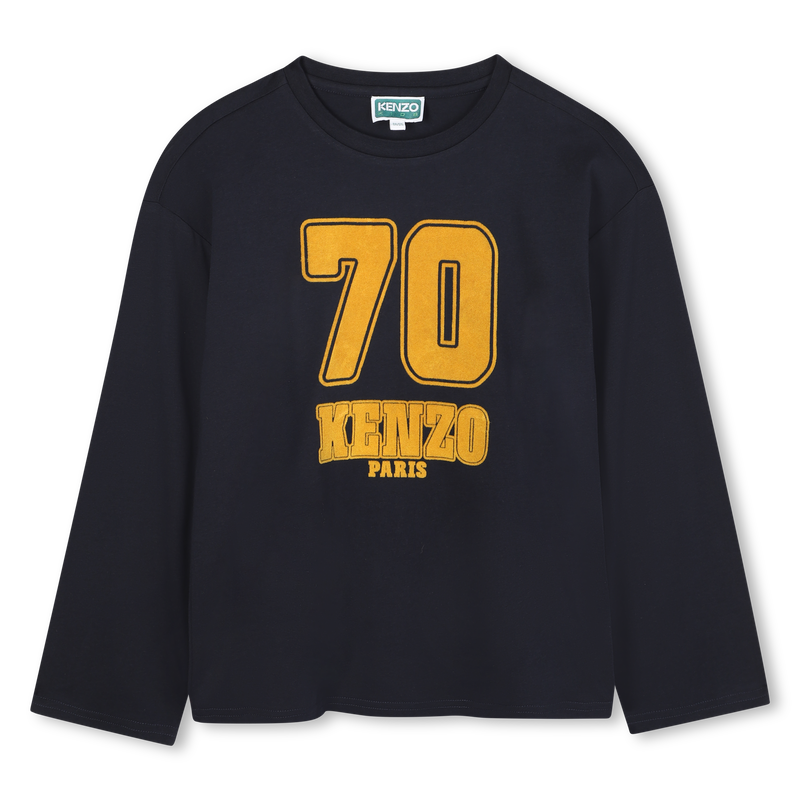 Tee-shirt à manches longues larges KENZO KIDS 
                    GARCON