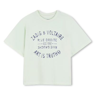 TEE-SHIRT MANCHES COURTES ZADIG & VOLTAIRE GARCON