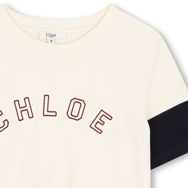 Tee-shirt manches courtes CHLOE 
                        FILLE