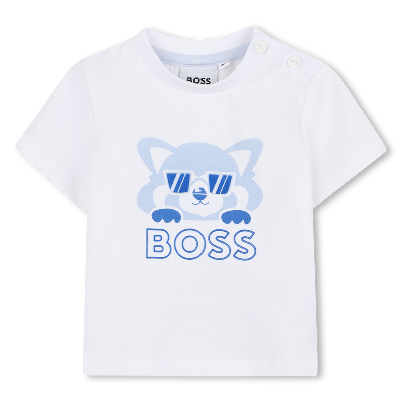 T-shirt imprimé et short BOSS 
                    GARCON