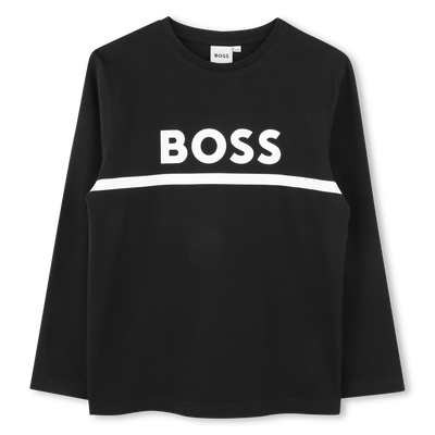 TEE-SHIRT MANCHES LONGUES BOSS GARCON