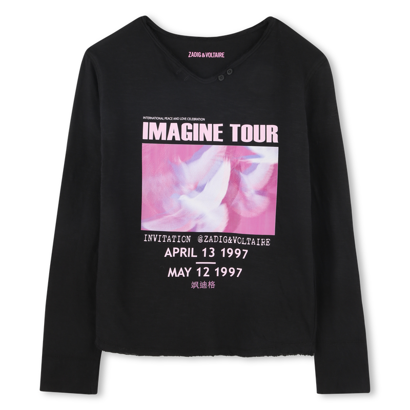 T-shirt à manches longues ZADIG & VOLTAIRE 
                    FILLE