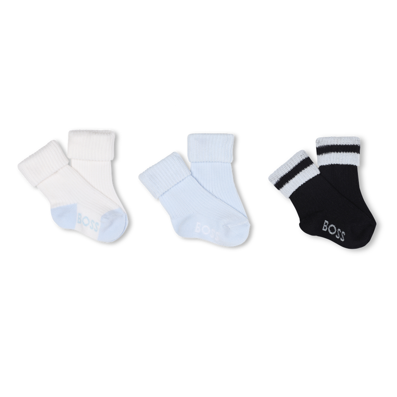Lot de 3 paires de chaussettes BOSS 
                    GARCON