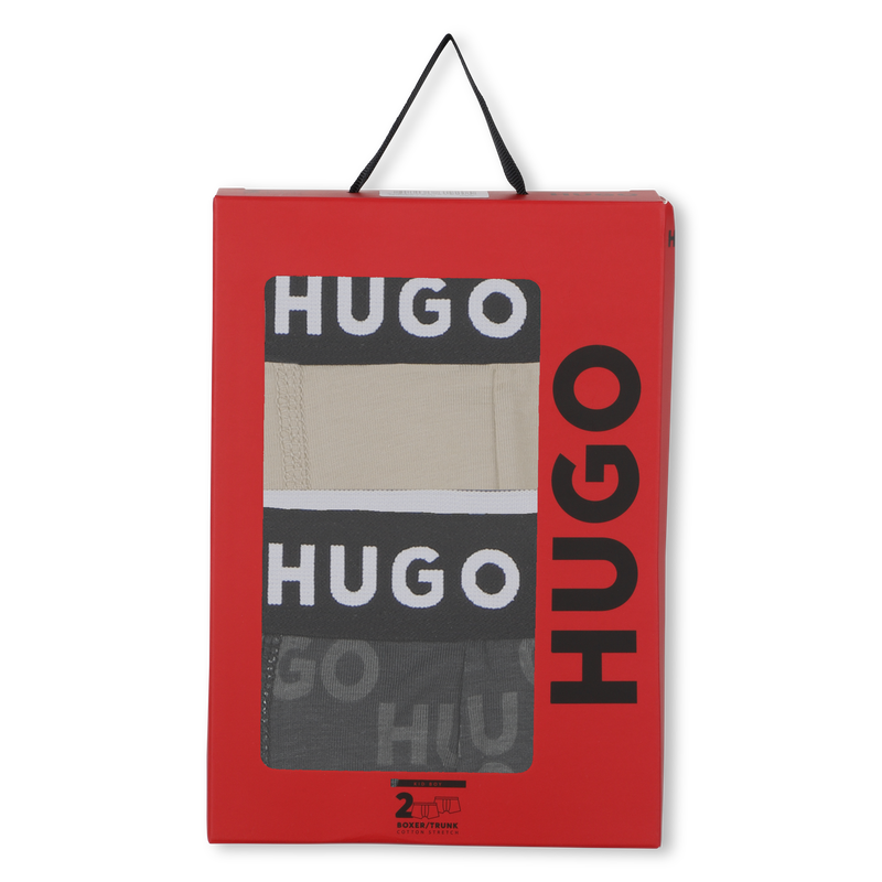 Lot de 2 boxers Hugo 
                    GARCON