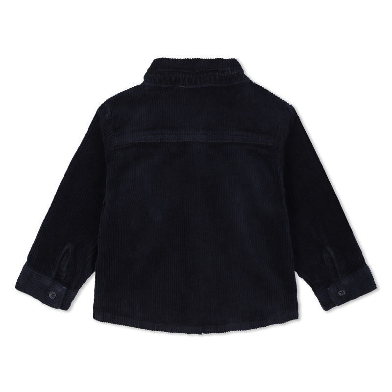 Chemise unie en velours côtelé CARREMENT BEAU 
                    GARCON