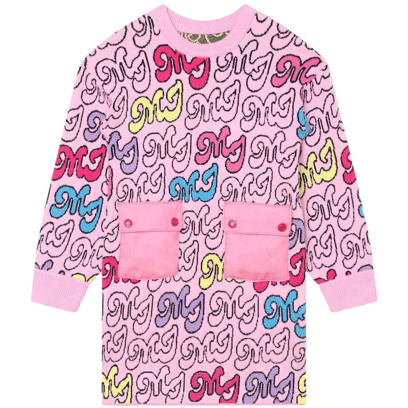 Robe multicolore en tricot THE MARC JACOBS 
                    FILLE