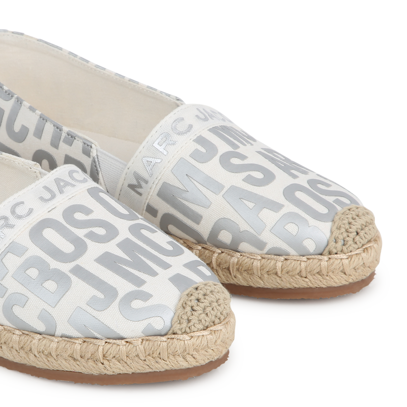 Espadrilles imprimé monogramme THE MARC JACOBS 
                    FILLE